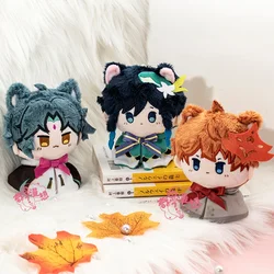 Kawaii Genshin Impact Anime Tartaglia Venti Zhongli Kazuha Xiao Cosplay Plush Dango Bag Pendant Keychain Collection Gift
