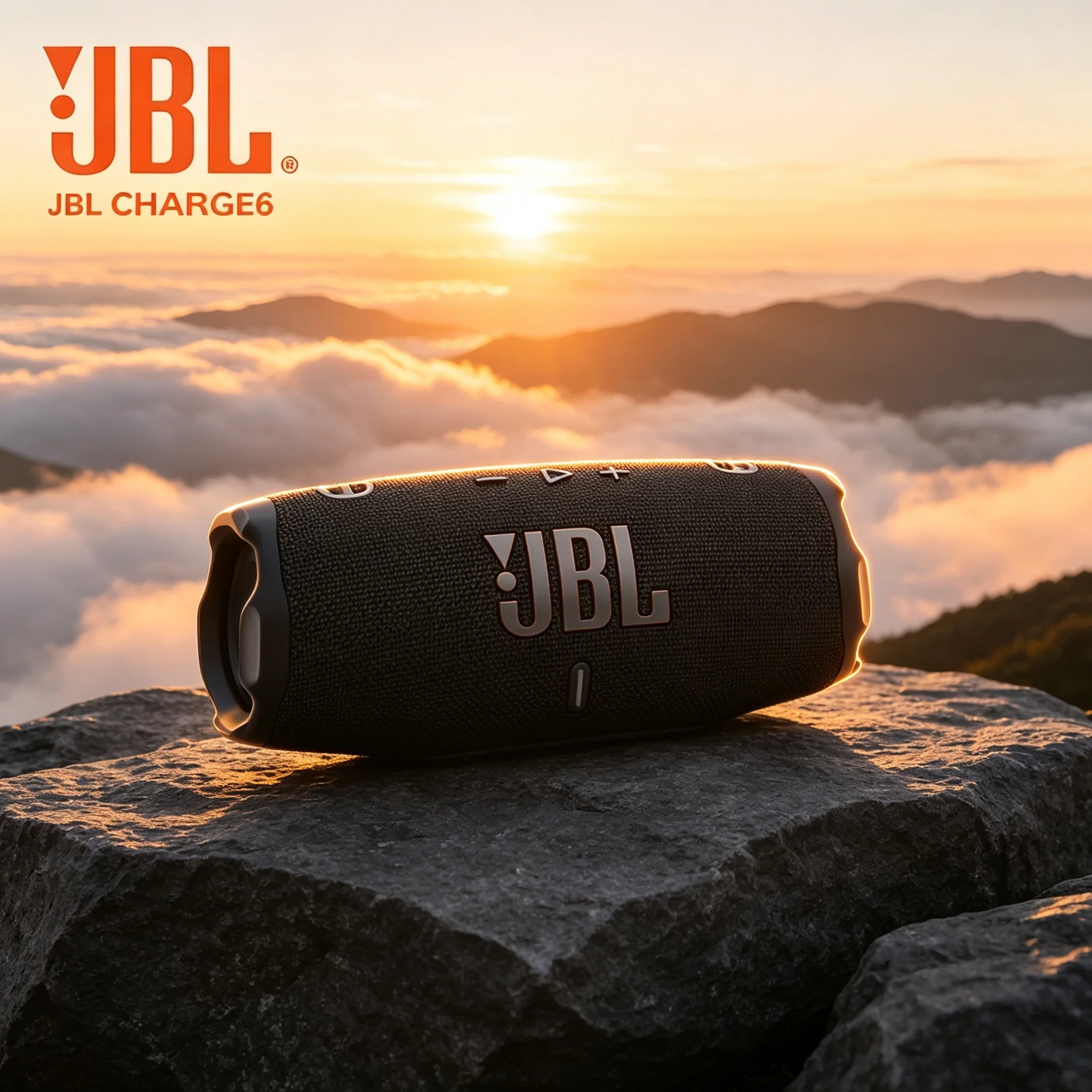 JBL CHARGE6 IP68 Dustproof Waterproof Bluetooth Speaker Compact Wireless Loudspeaker Long Playtime Beach Poolside Music Audio