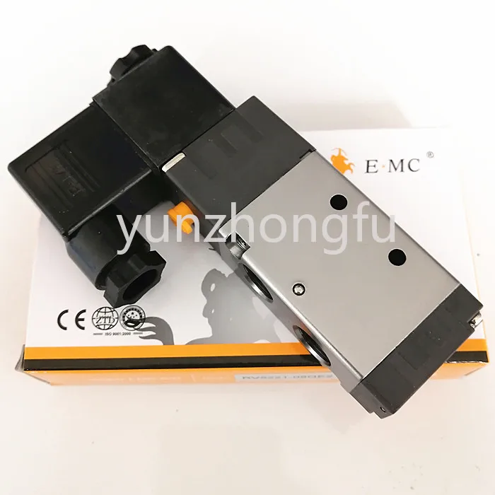 PNEUMATIC SOLENOID Valve RV5221-08Q RV5241-15Q RV5231-10Q RV5222-08Q RV5211-06Q Tekanan: 0.15-0.8MPa ISO9001 AC220V DC24V