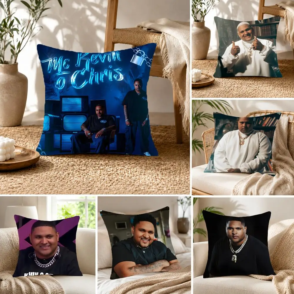 Energetic Tropical K-Kevin Of Chris Cushion Cover Fluffy velvet Nordic style plush Living room sofa decorative