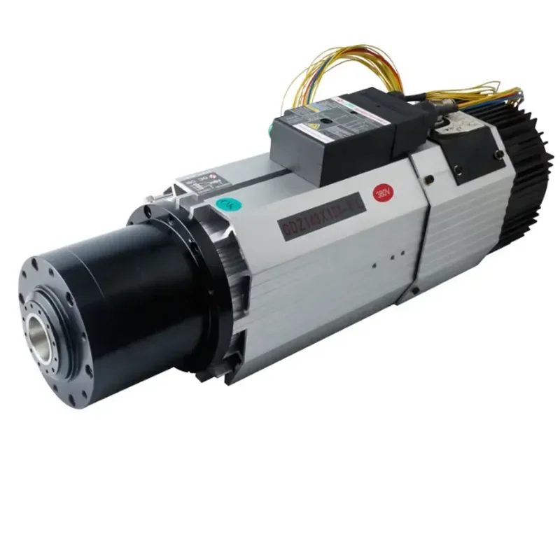 2026 Hot Sell BT30 Atc 24000rpm Spindle Motor Machine Tool for Cnc Wood Carving Automatic Change 9kw Atc Air Cooling Spindle