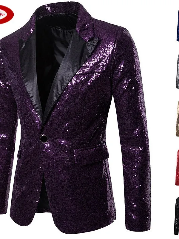 

Костюм с золотыми пайетками, костюм для выступлений, ночной клуб, ведущий, студийная верхняя одежда, сценическая одежда, женская этническая мода, полиэстер