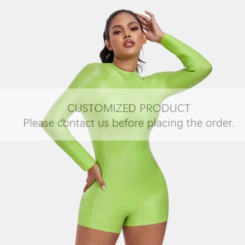 Silicone Wetsuit Women Full Body Swimsuit Swimming Quick Dry Warm Thermal Diving Suit Snorkeling Swimwear Surfing Long Sleeve