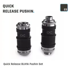 Alphacool ES Quick Release BLH1A PushIn Set OT-OT,IT-IT,Water Cooling Valve Connector Use In Server Workerstation System