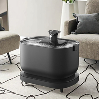 2.8L Automatic Cat Dog Pet Water Dispenser Fountain Factory Smart Auto Sensor Wireless Charge Waterproof Plastic Bowls