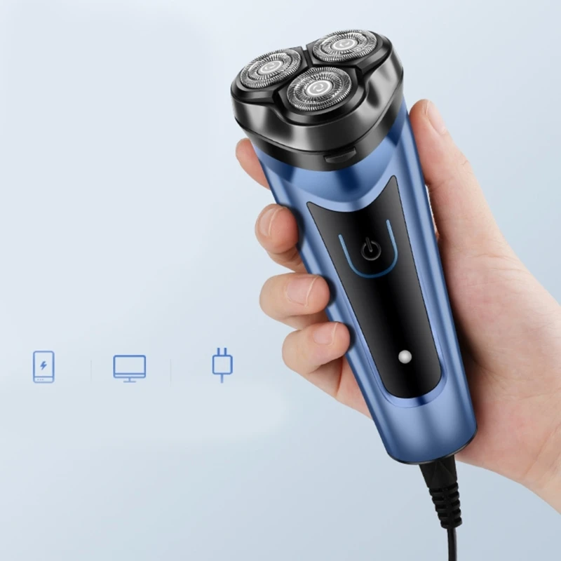 

Перезаряжаемые беспроводные бритвы, триммер для бороды, 4D плавающая головка, бритвы для лица, электрический инструмент для мужского ухода, быстрая зарядка