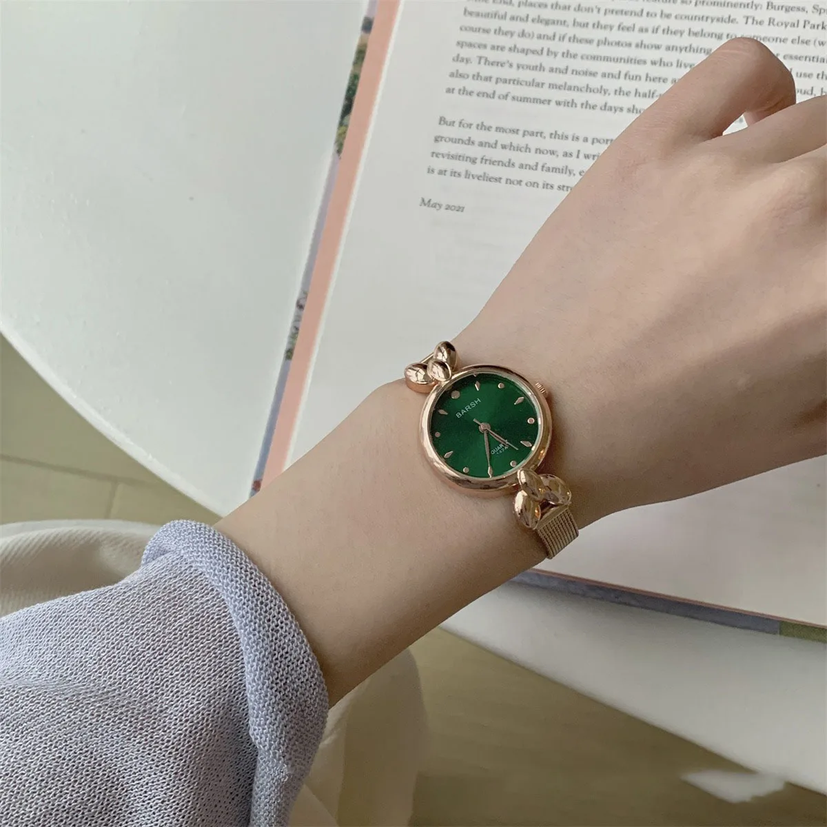 سلسلة نمط الراقية ساعة نسائية أنثى نموذج Ins نمط المتخصصة الحد الأدنى مزاجه المدمجة ورائعة الطلب الصغير هدية #5