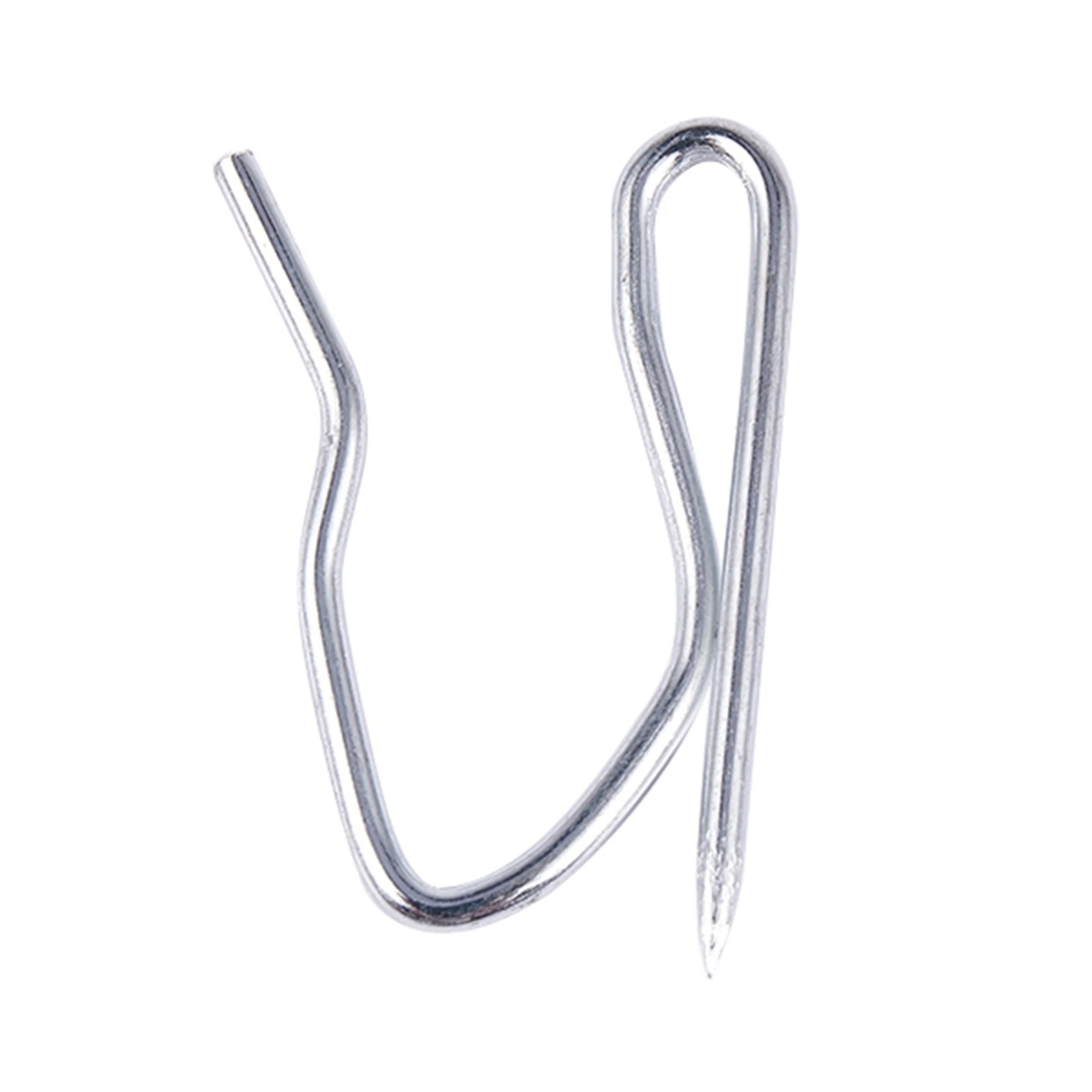 

*ABKM 60Pcs Curtain Drapery Pin Hooks - Silvery