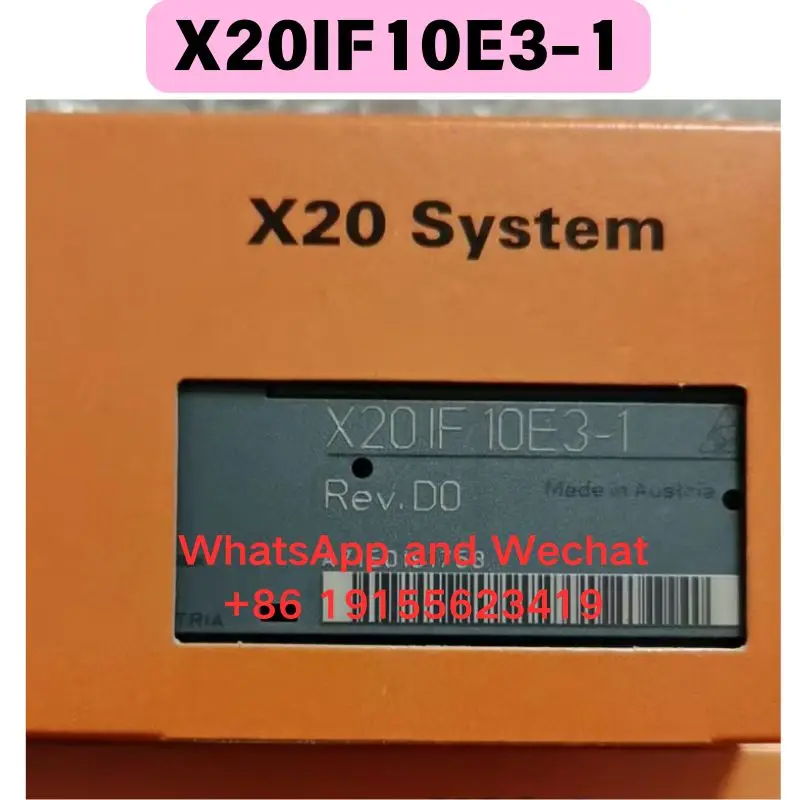 

Brand new original X20IF10E3-1 module Functional test OK Quick delivery