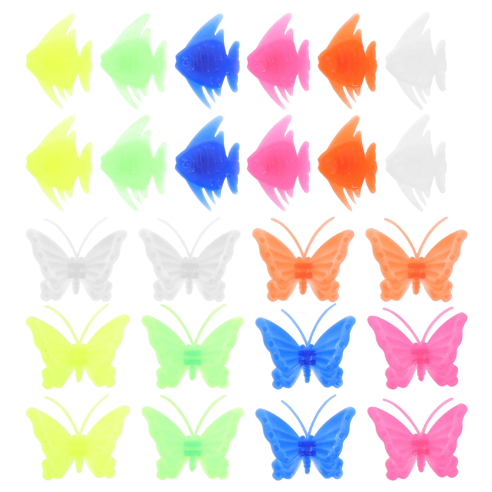 

25 PCS Wheel Tire Spoke Decoration Child Plastic Bike Accessories for Adult Bikes