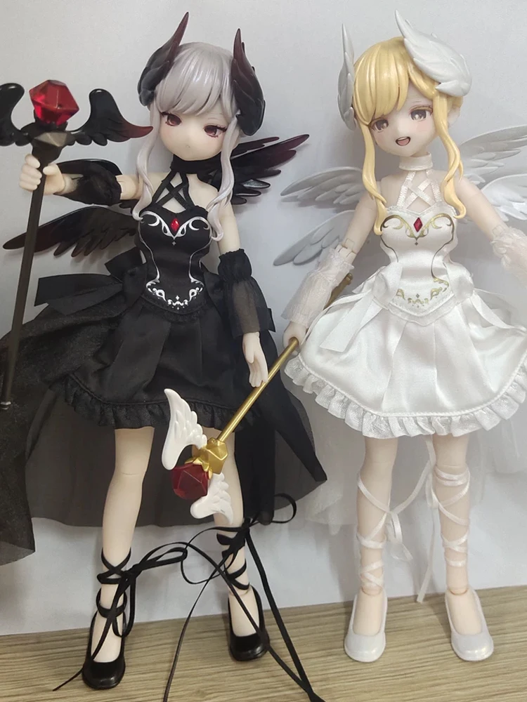 Neo Eden  Light Nightmare Twin Series Mjd Doll Blind Box Movable Pvc Anime Figure Collectible Toy Desktop Decorative Ornaments