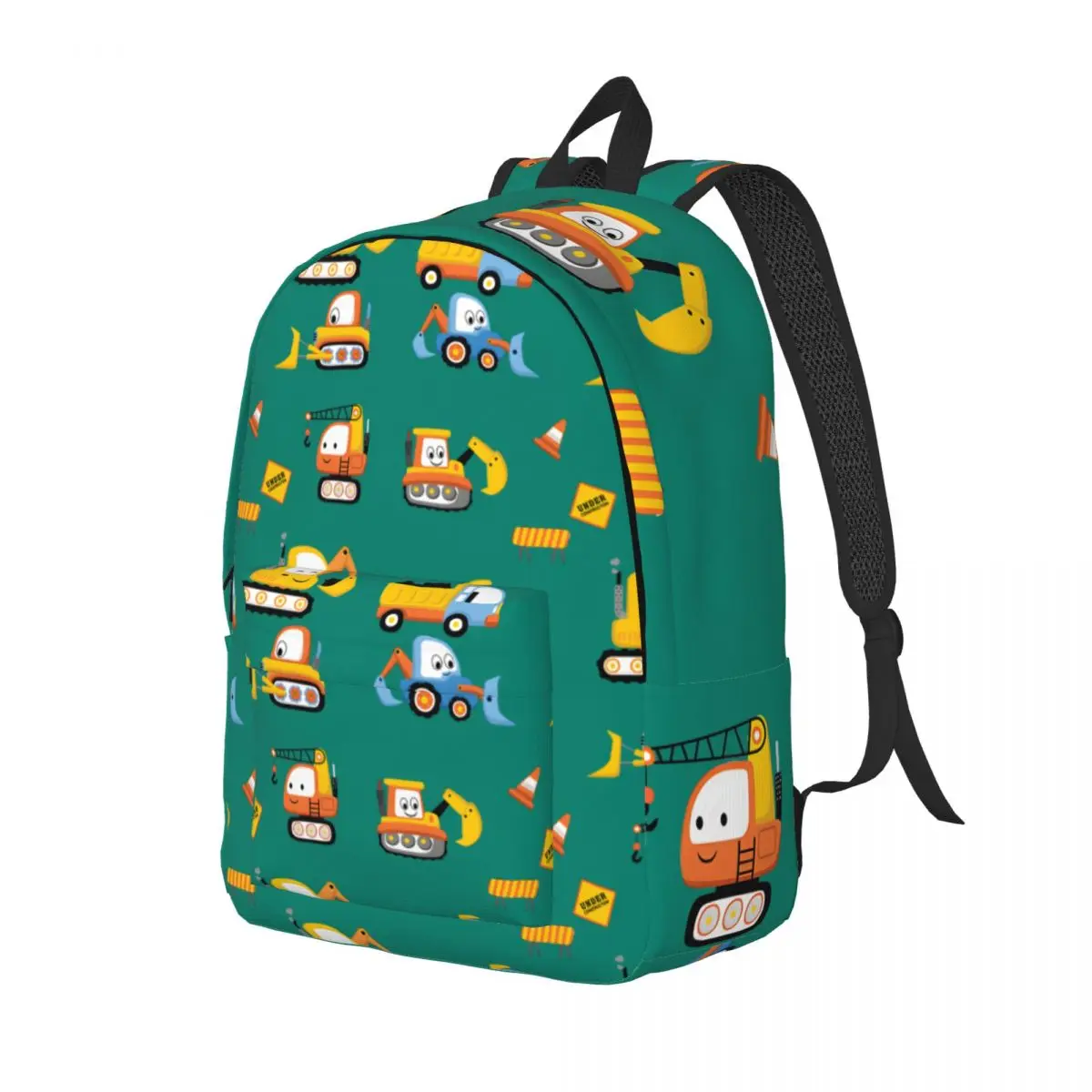 Versatile Cute Laptop Bag Picnic Large Capacity T-Tayo The Little Bus Excavator For Women Kid Book Pack Back To School Gift