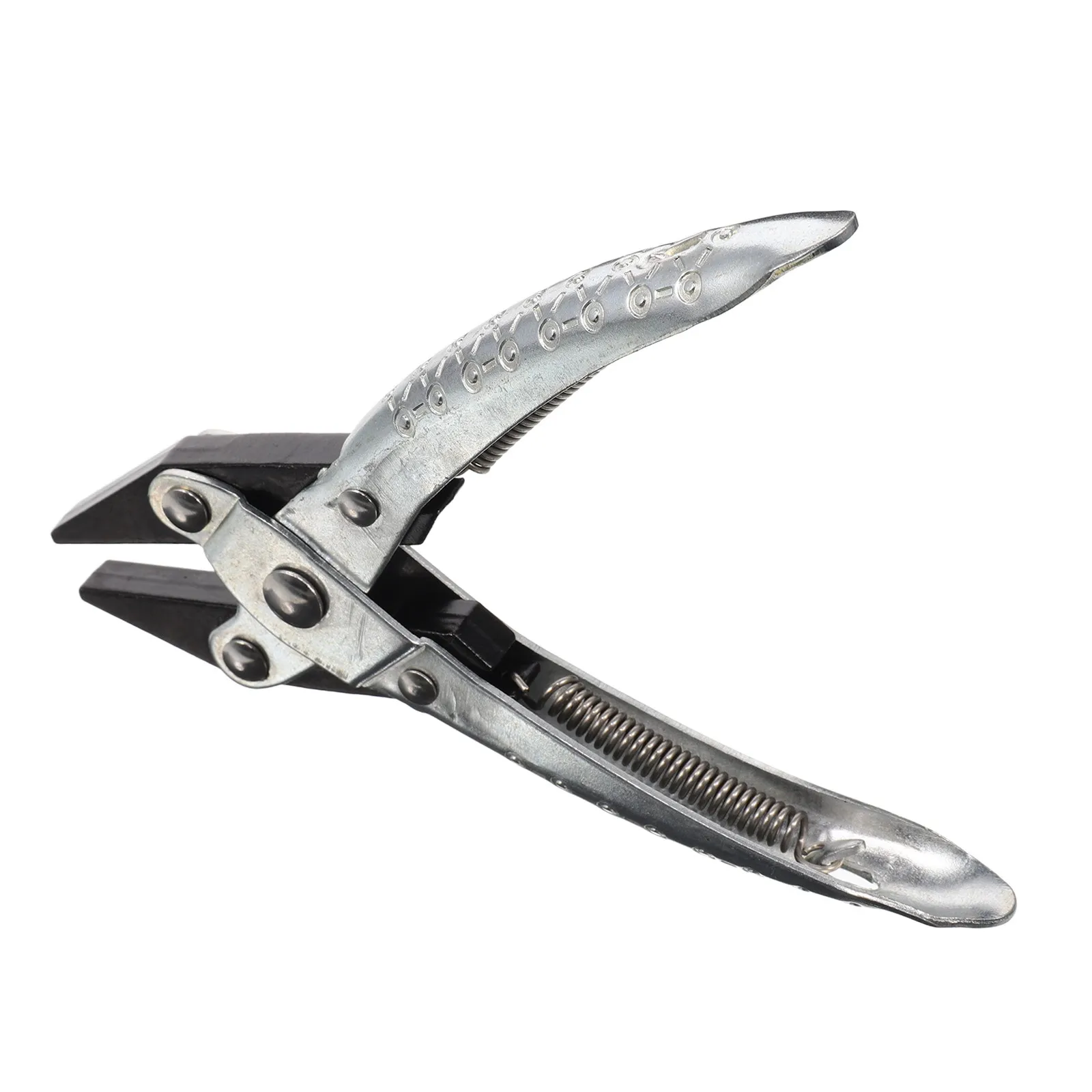Flat Nose Pliers Jewelry Making Precision Parallel Jaw Spring Loaded Hand Tool for Holding Clasping Small Beads Wire