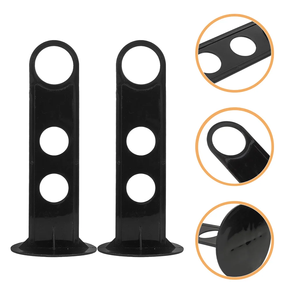 

6Pcs Soccer Disc Marker Holder Lightweight Plastic Cone Stand Football Training Equipment Multi-Functional Sports Cone Storage