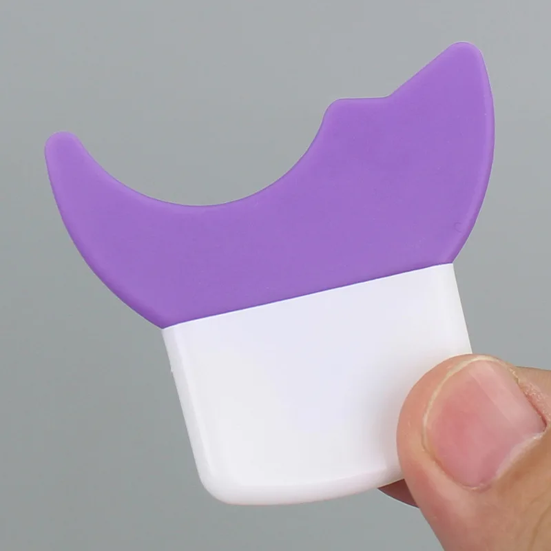 Multifunzione Ciglia Ombretto Cuscinetti ausiliari Silicone Riutilizzabile Strumento rapido per il trucco degli occhi Mascara Scudo per ciglia Applicatore Guardia