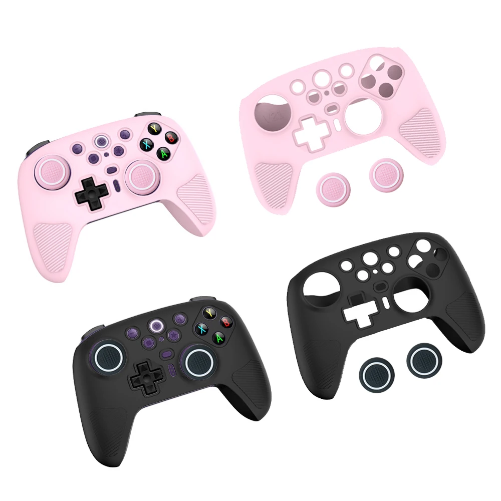 NEW Silicone Gaming Case for 8BitDo Ultimate 2 Wireless Controller Anti-Scratch With Free Thumb Grip Cover Full Protection