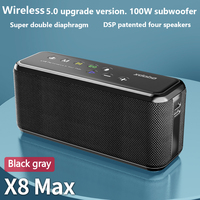 XDOBO X8 Max 100W TWS Subwoofer Power Bank Function Ultra High Power Bluetooth Compatible Wireless Speaker Support USB/TF/AUX