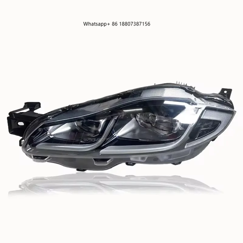 

For New forJaguar LED Headlamp for 2012-2019 XJ/XJL 6000K Day Running Light Lens Projector Auto Parts 12V