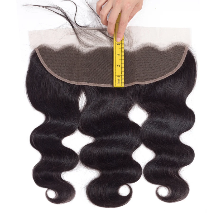 

13x4 Lace Frontal Brazilian Body Hair Closure Human Hair 5x5 Lace Closure Invisible Pre Plucked Bleached Knots For Woman YARRA