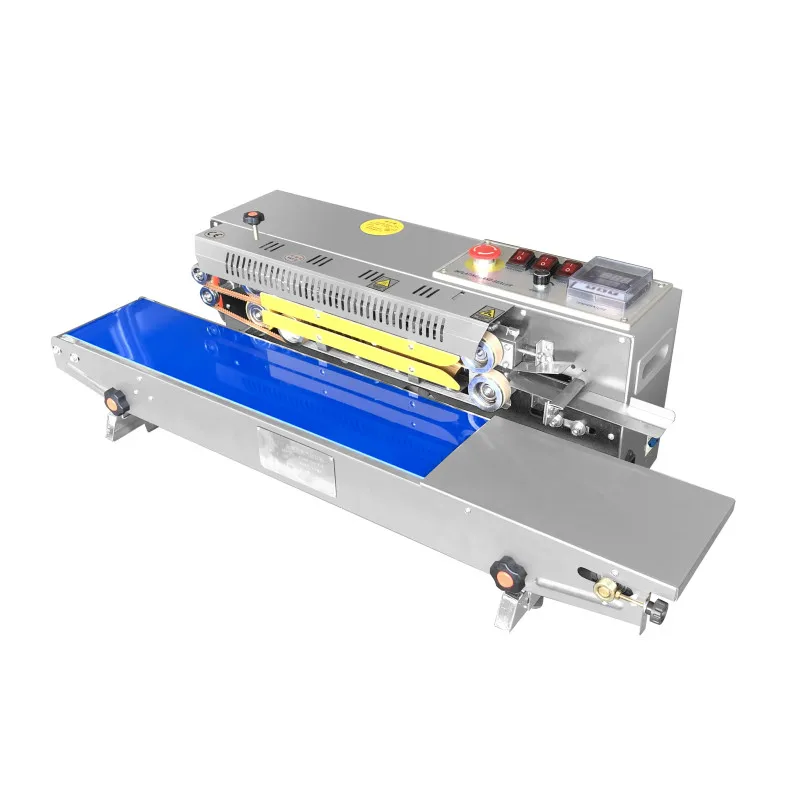Nitrogen Filling Hygiene Tabletop Manual Sealer Machine Hot Sealing Machine For Premade Bag Packaging