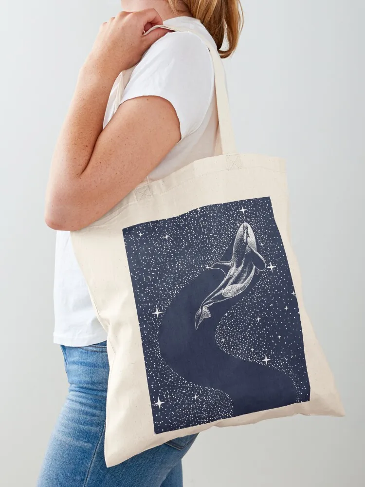 

starry orca Tote Bag Reusable bags Shopper handbag Eco bag canvas bags