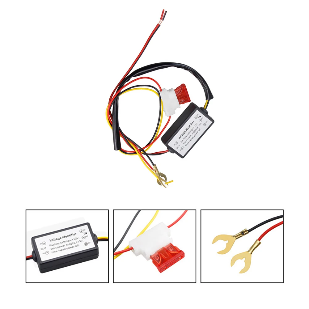 1Pc Multifunctional LED Daytime Running Light Controller 12-18V Light Controller Delay Light Delay Line LED Headlight Controller