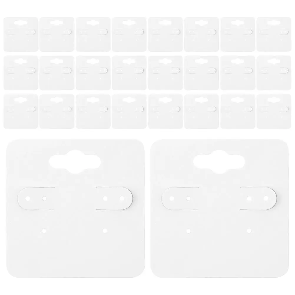 

200Pcs Earring Display Cards Paper Jewelry Display Cards with Pre-Punched Holes for Earrings Ear Studs Retail Packaging