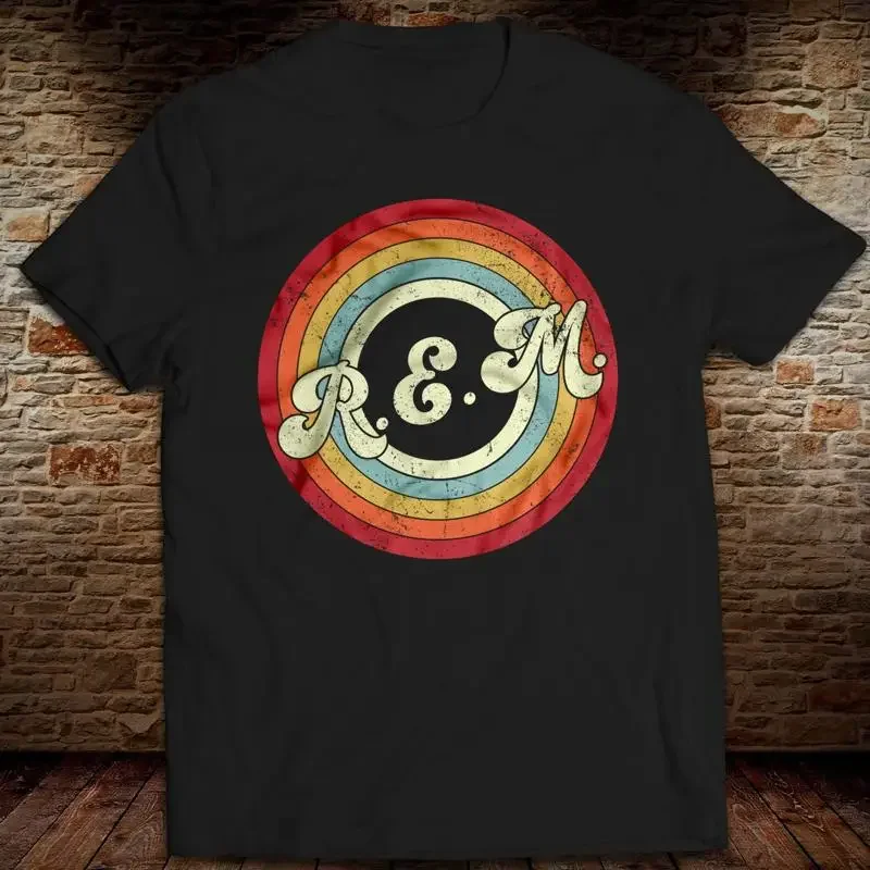 R E M Bill Berry Peter Buck T Shirt Out of Time Murmur Monster Green Document
