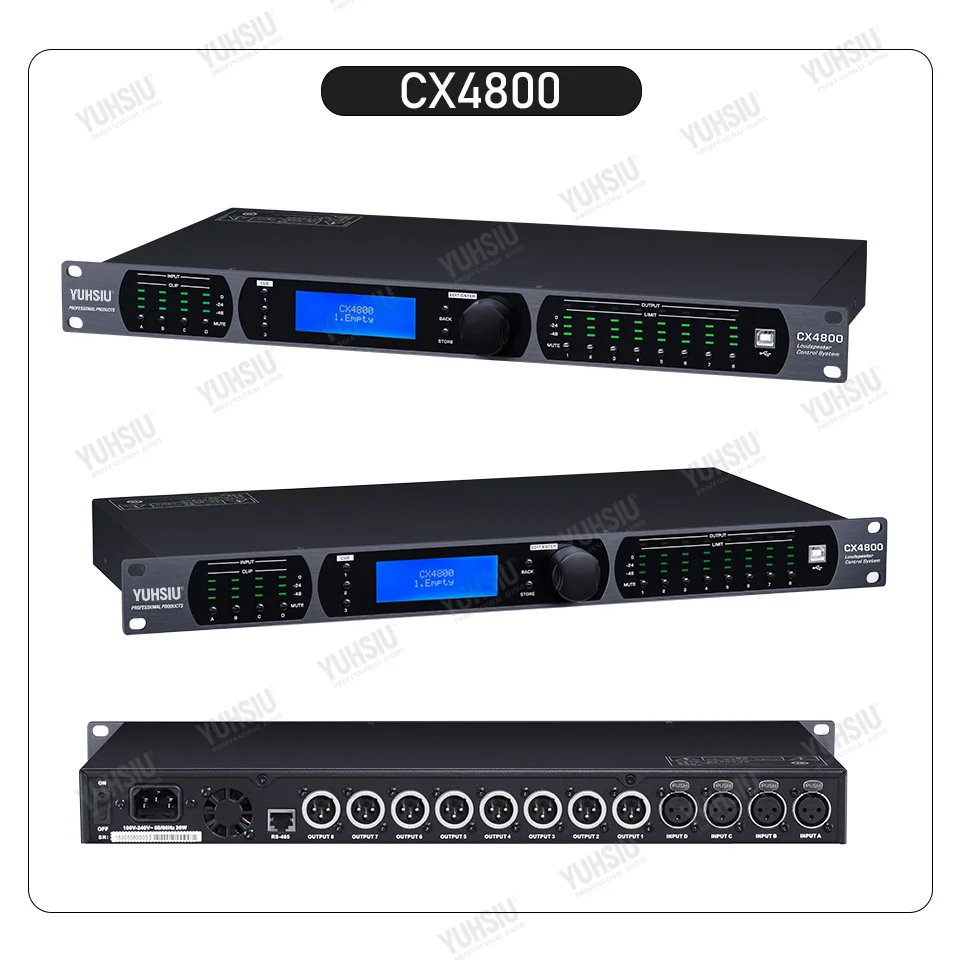 CX4800 Digital Audio Processor DriveRack CX Series Loudspeaker Management System Original Software Mate For Stage performance