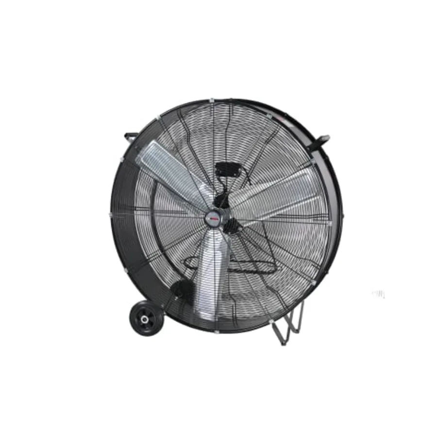 

77735 30 Direct Drive Drum Fan with Wheels High-velocity 2-Speed Operation with Cut-off Protection for Enhanced Safety 120V/60H