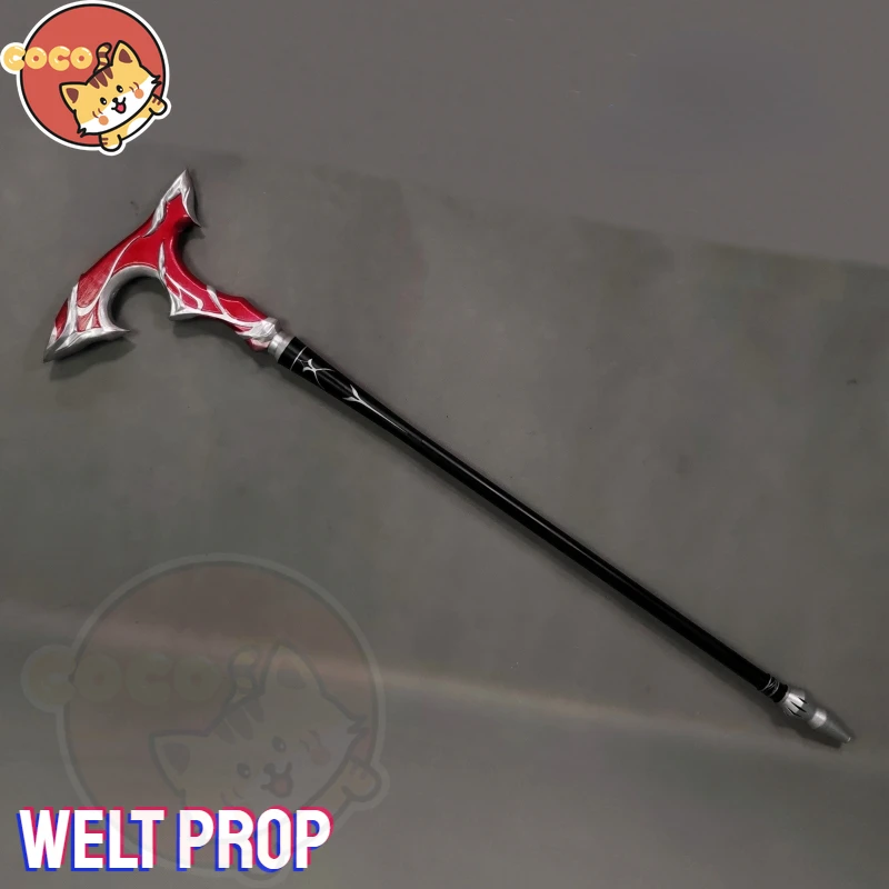 Game Honkai Star Rail Welt Cosplay Prop Honkai Star Rail Cosplay Welt Yang Prop Welt Cane Crutch CoCos