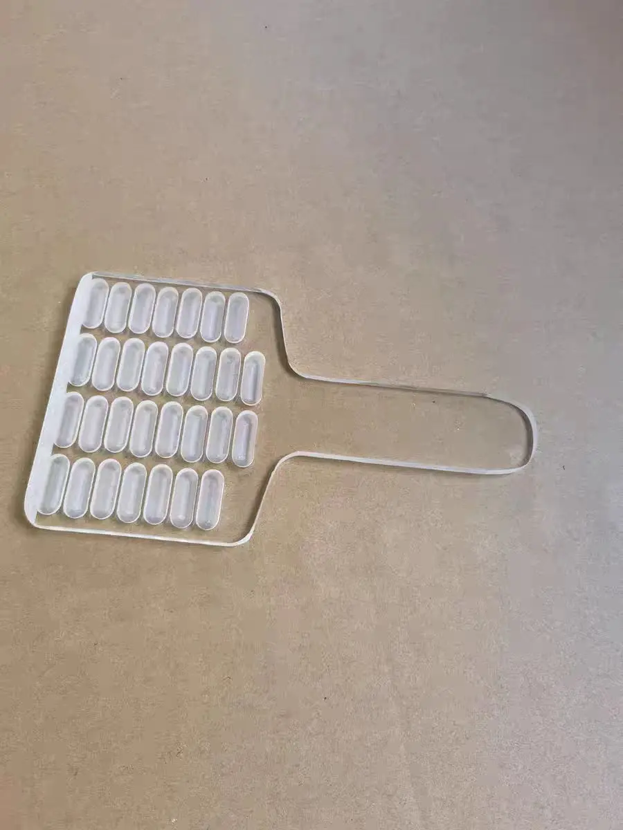 

Plastic Capsule Tablet Pill, Candy Counting Tray, Plate Board, Seed DIY Counter, 30 Holes