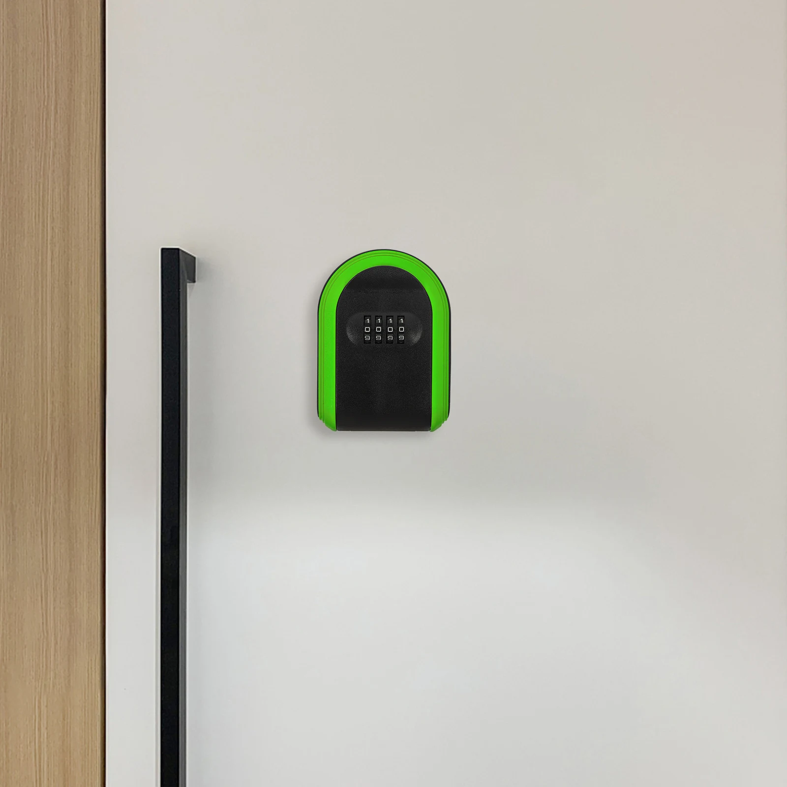 

1pc 4- Combination Wall Mount Outdoor Security Storage Key Lock Box For Home Apartment Key Holder Lock Box For