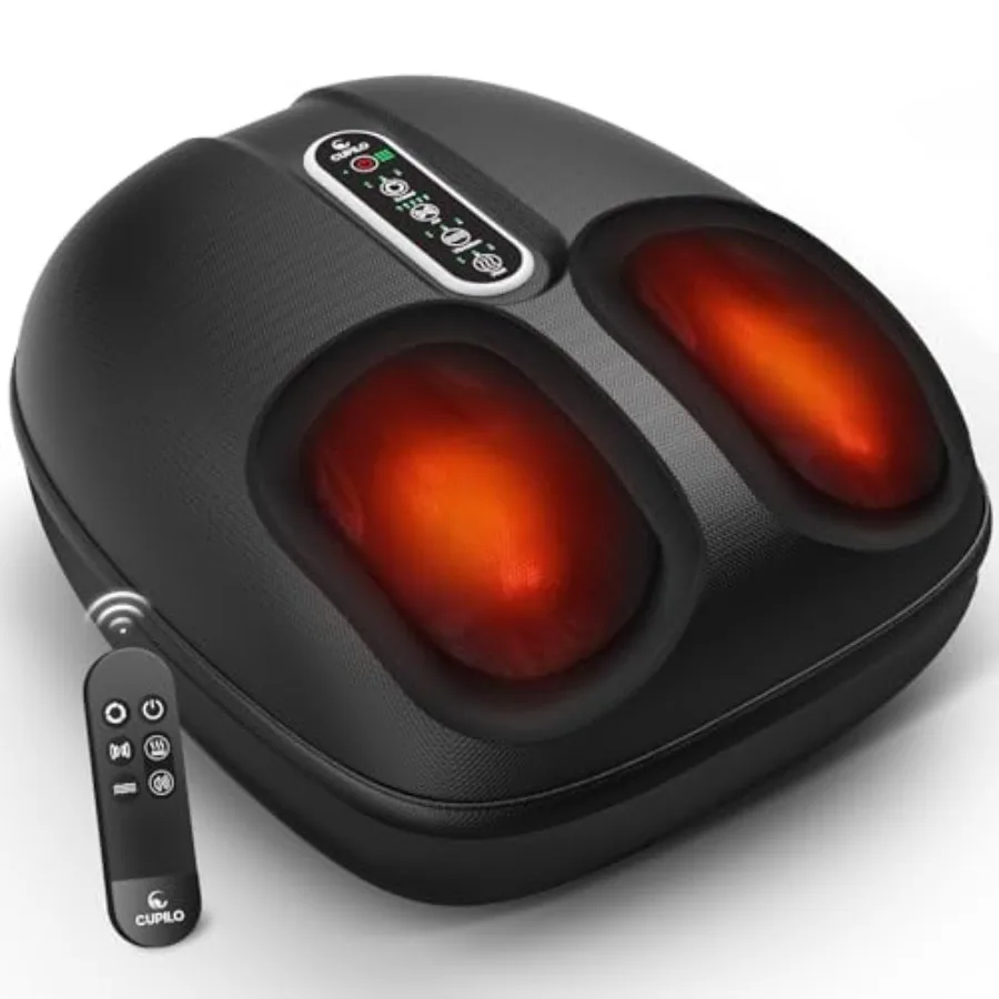 

Массажер для ног, соответствующий требованиям FSA, для лечения плантарного фасциита, с функциями нагрева, вибрации и компрессии, глубокого разминания, для использования в магазинах HSA