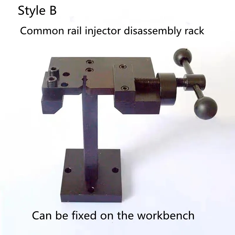 Diesel Common Rail Injector Dismantling Frame, Universal Injector Fix Stand Holder Clamping Fixture Repair Tool