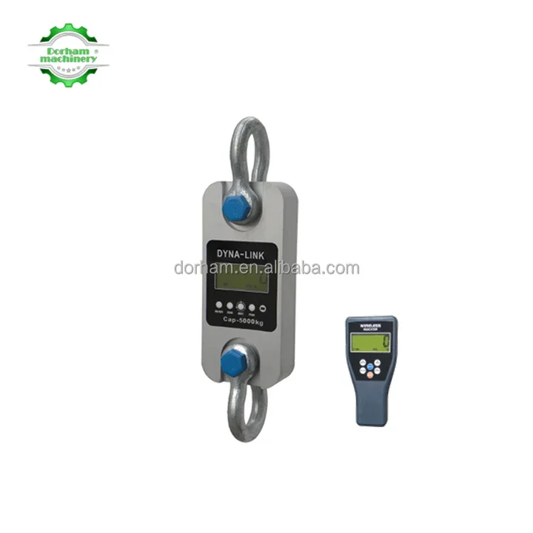 2026 10 Ton Dyna-Link Digital Wireless Dynamometer Tension Link Force Measuring Instrument