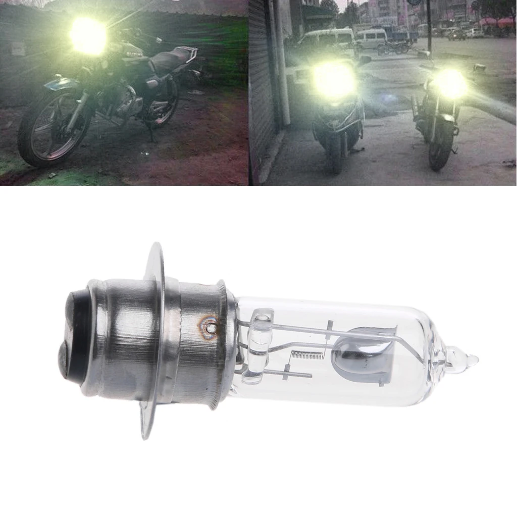 Motorcycle Headlight LED P15D-25-1 Bulbs Hi Lo beam Moto LED ATV Moped Scootor Motorbike Headlight Lamp Super Bright 12V