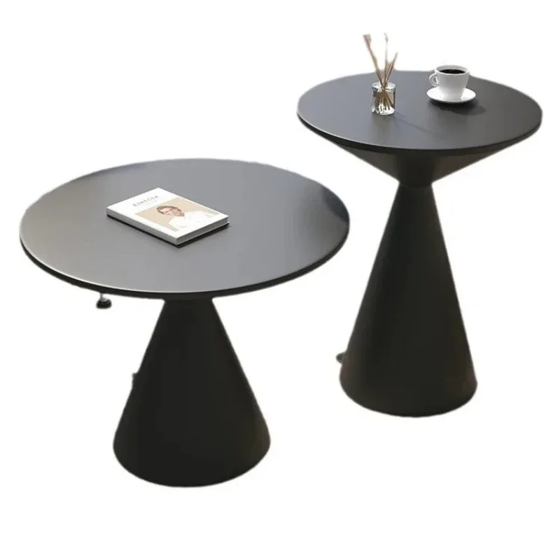 Round Coffee Table Home Living Room Side Table Small Sofa Sideboard Bedroom Hotel Corner Table Modern Living Room Decor