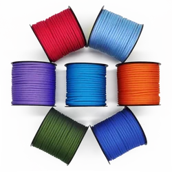 50M 7-Core Paracord Rope 4mm Outdoor Polyester Parachute Cord Camping Survival Umbrella Tent Bundle 550 Climbing Rescue