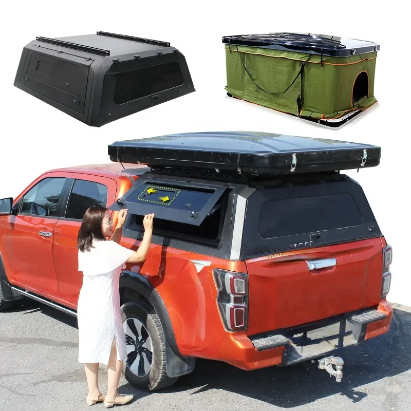 

Offroad Steel Hardtop Canopy With Sliding Pickup Trucks