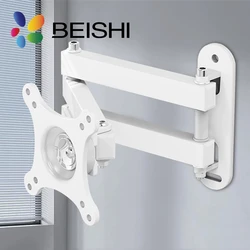Universal Retractable TV Mounts Wall Mount Bracket Load Bearing 15KG For 10 to 32 inches LCD Monitor TV Stand Expansion Bracket