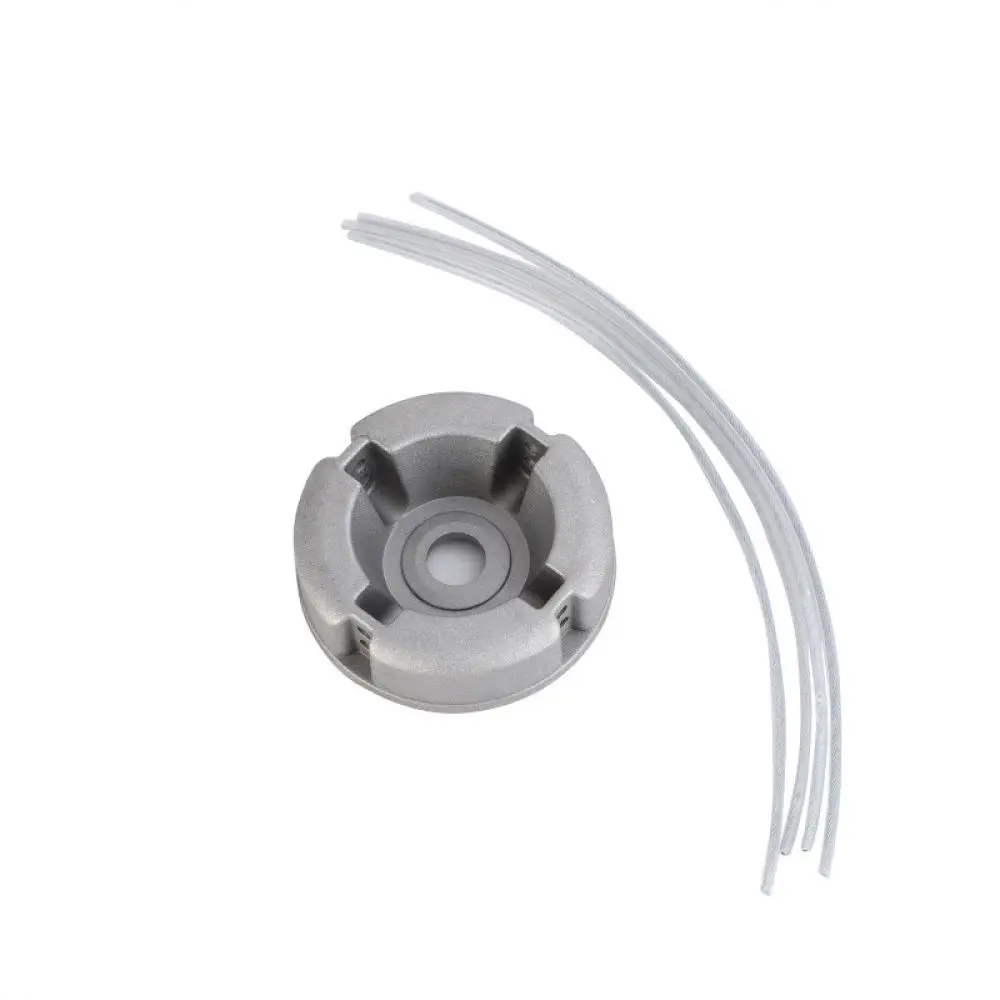 Universal Aluminum Trimmer Head Tray Garden Mower Replacement Component For Lawn Trimming Tool Systems