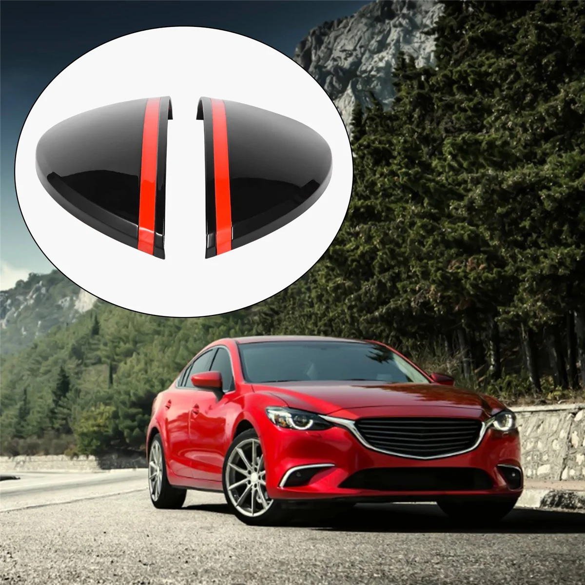 لامعة الأسود المصابيح الأمامية الحواجب الجفون غطاء رمش رئيس ضوء مصباح ملصقات لميني كوبر F54 F55 F56 F57 R55 R56