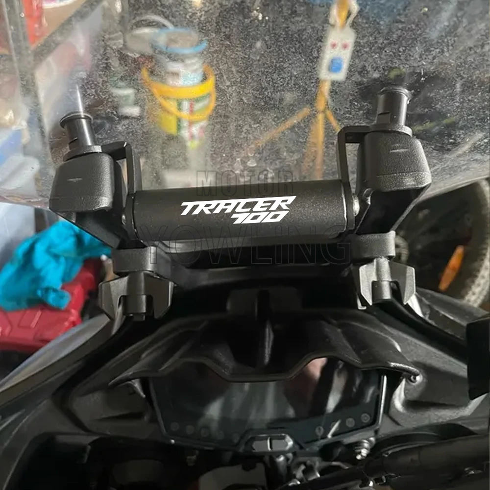 

Аксессуары для мотоциклов, держатель для телефона, подставка, GPS-навигационная пластина, кронштейн 12/22 мм для Yamaha Tracer 7 700 GT MT-07 Tracer700GT 7gt