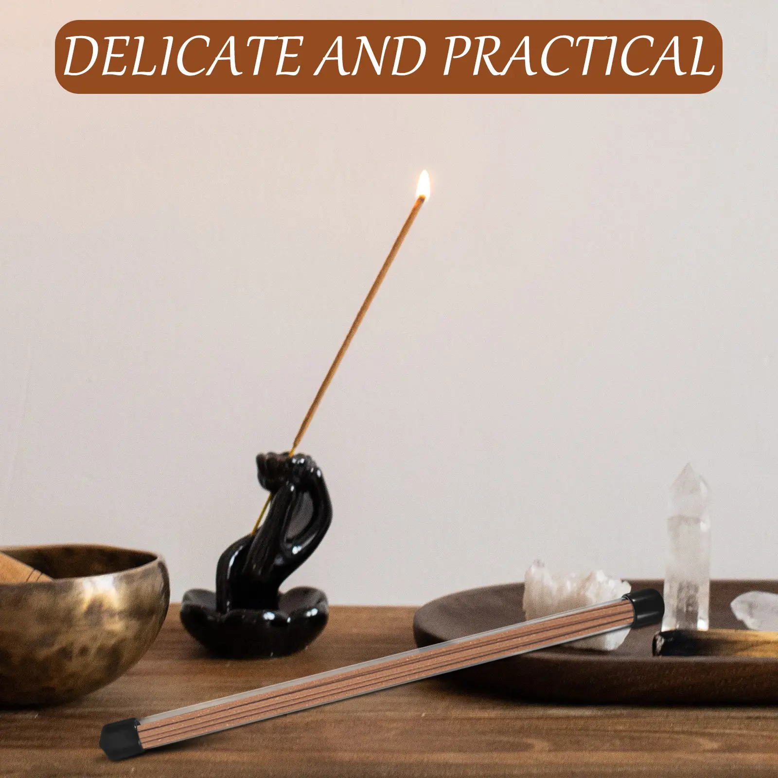 

6 шт. прозрачных круглых пластиковых контейнеров для хранения благовоний из агарового дерева с крышкой, портативные герметичные емкости