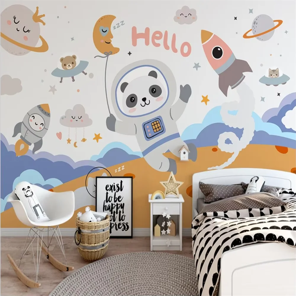 

custom papier peint bear art mural wallpaper for child's room Mural Bedroom wall paper Living Room Sofa TV Background Stickers
