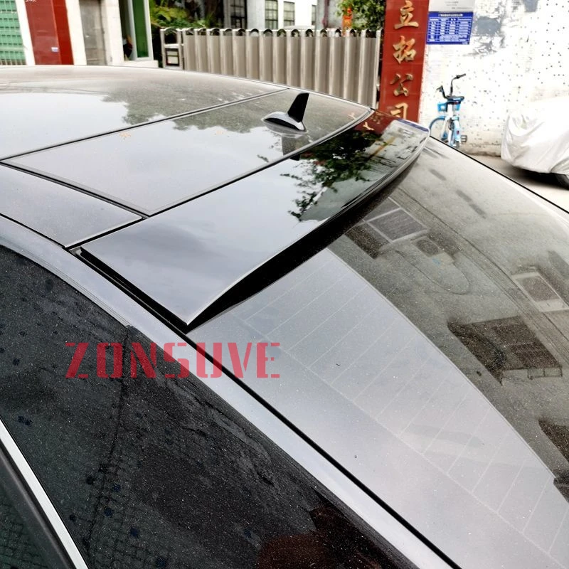 For Mercedes Benz E Class W212 Sedan Spoiler 2008--2015 Year Roof ABS Plastic Rear Trunk Wing Body Kit Accessories