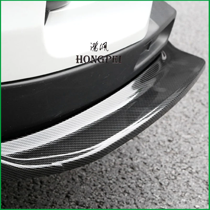 

For Toyota Highlander 2017-2019 Kluger Front Bumper Lip Diffuser Protector Plate Spoiler Body Kit Cover Trim Car Accessories