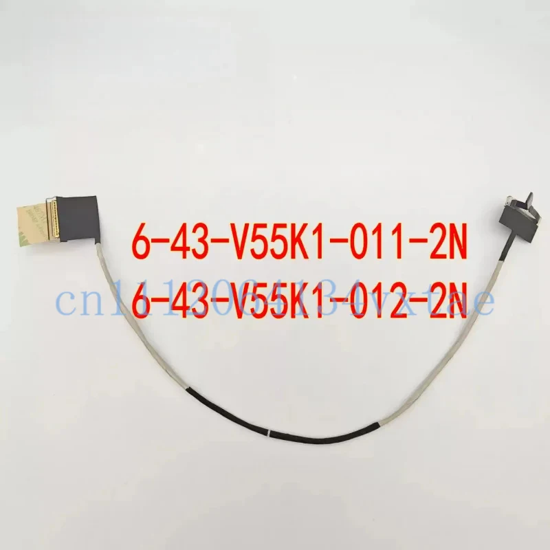 new for V550KU QHD led lcd lvds cable 40pin 0.4 6-43-V55K1-022-2N 6-43-V55K1-021-2N  0.1