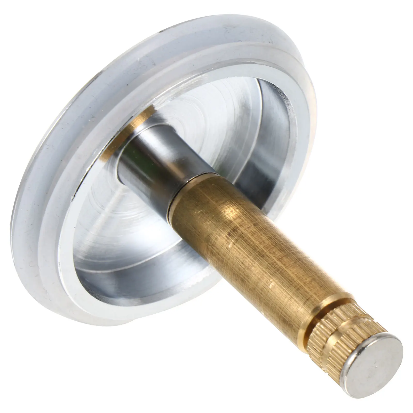 

Bathtub Kitchen Sink Strainer Stopper Metal Drain Cover Portable Lightweight Simple Design Practical Use for Bathroom